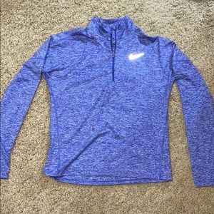 Nike dri-fit running half zip.